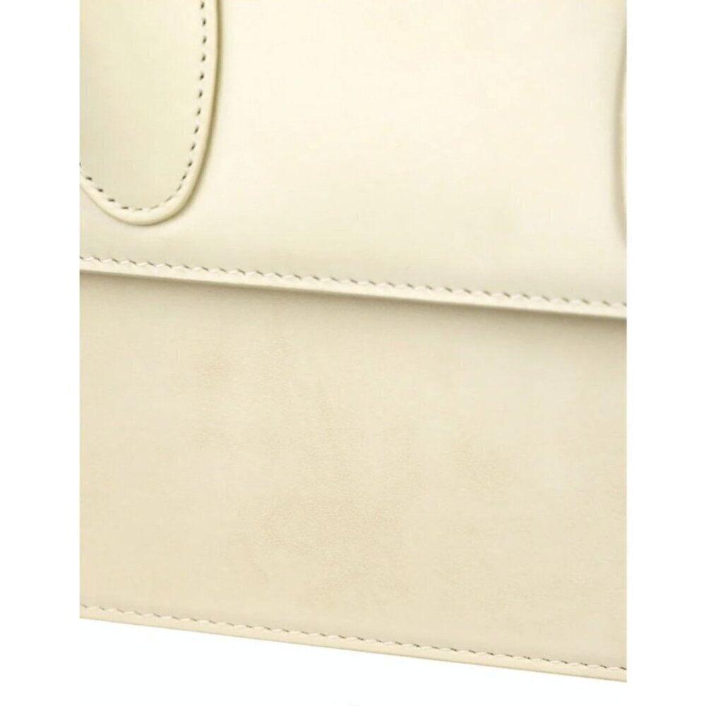 Jacquemus Le Grand Chiquito Top Handle Bag Crossbody Ivory Calf Leather Dust Bag - Picture 7 of 11